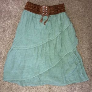Boho girls long skirt